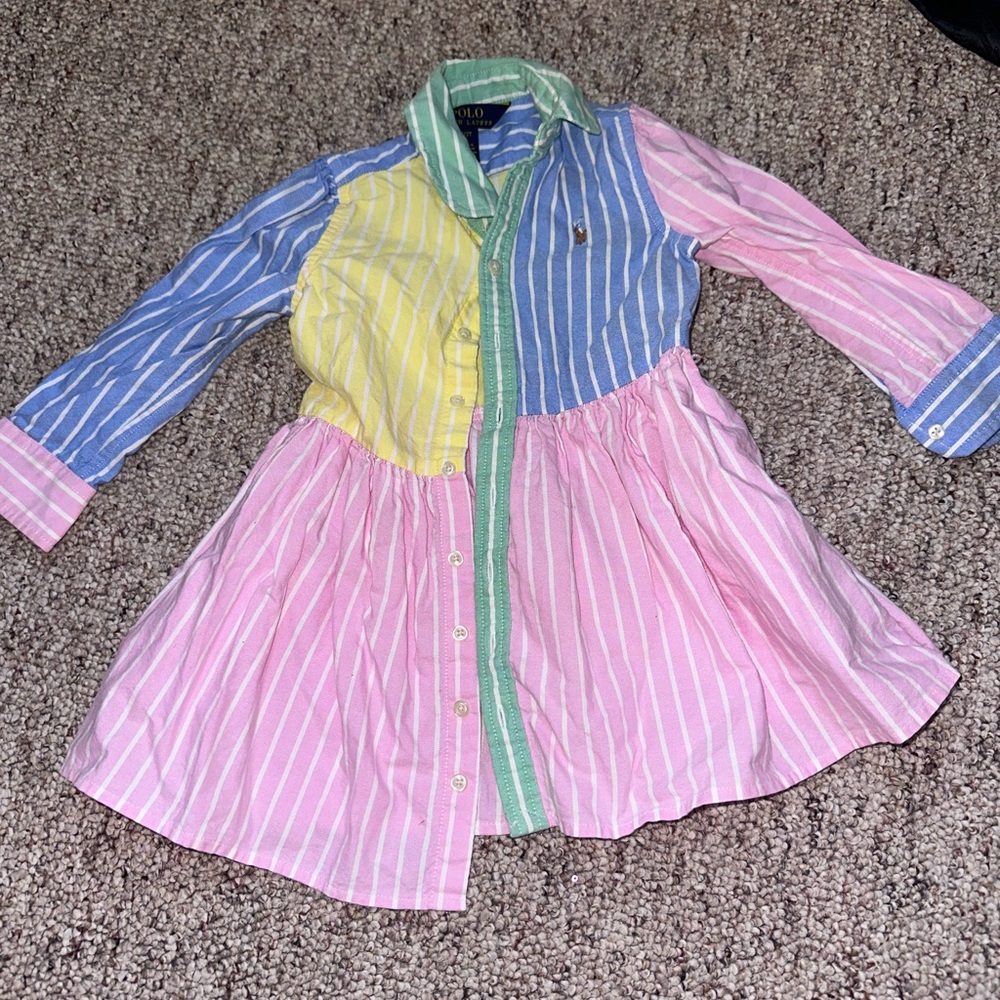 Kids polo dress